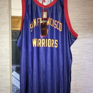 *SOLD* Golden state warriors Mitchell and Ness throwback. Sz. 2XLB